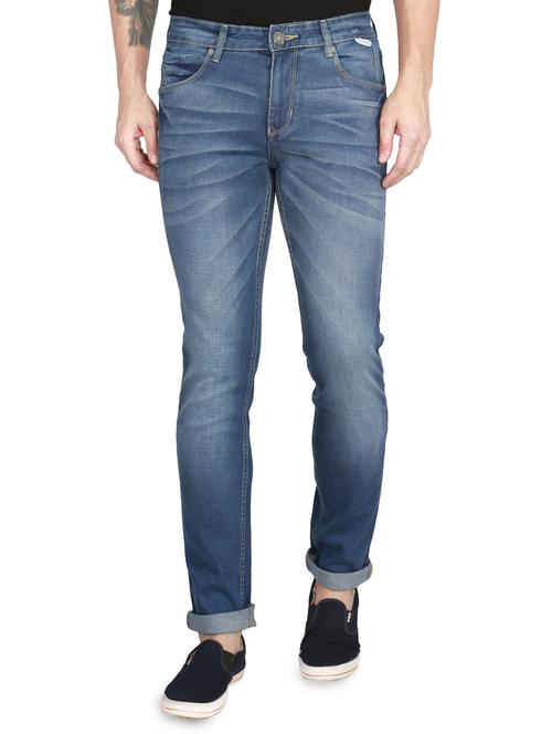 blue denim washed jeans - 15028660 - Very Small Image - 1