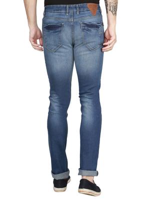 blue denim washed jeans - 15028660 - Standard Image - 3