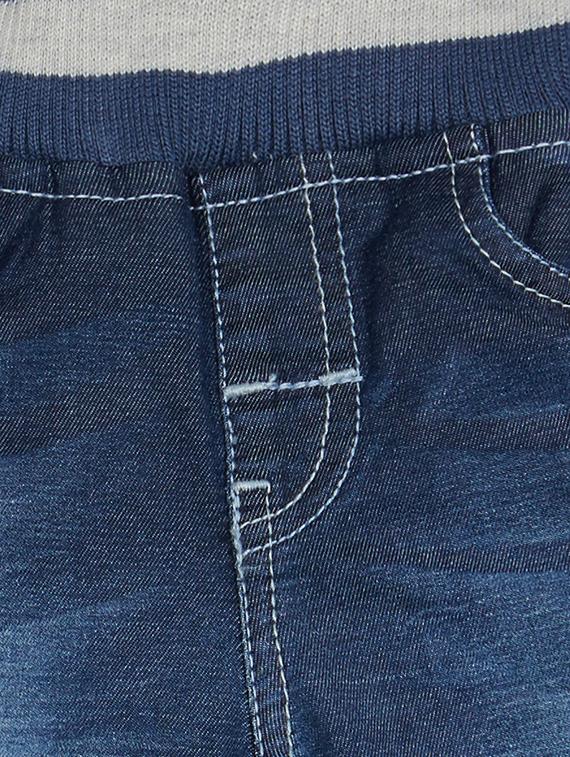 blue denim shorts - 15028971 - Zoom Image - 3