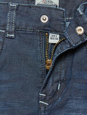 grey denim washed jeans - 15029404 - Standard Image - 3