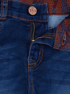 dark blue denim washed jeans - 15029409 - Standard Image - 3