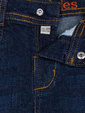 dark blue denim washed jeans - 15029418 - Standard Image - 3