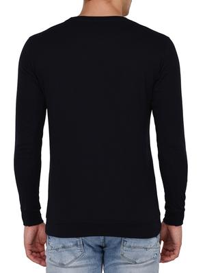 black cotton chest print tshirt - 15030767 - Standard Image - 3