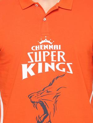 orange chest printed t-shirt - 15030855 - Standard Image - 3