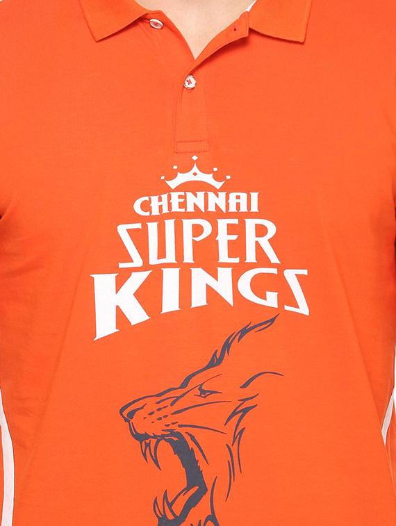 orange chest printed t-shirt - 15030855 - Zoom Image - 3