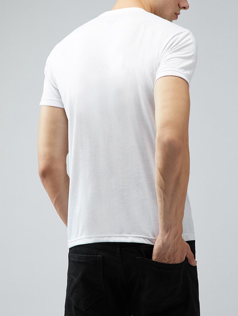 white cotton t-shirt - 15030951 - Zoom Image - 3