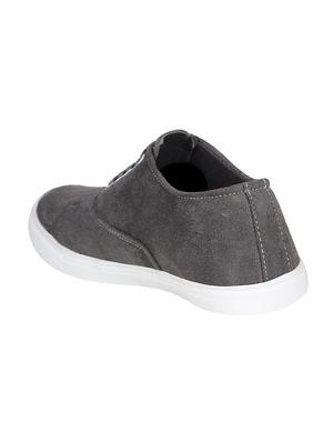 grey Suede lace up sneaker - 15032235 - Standard Image - 3