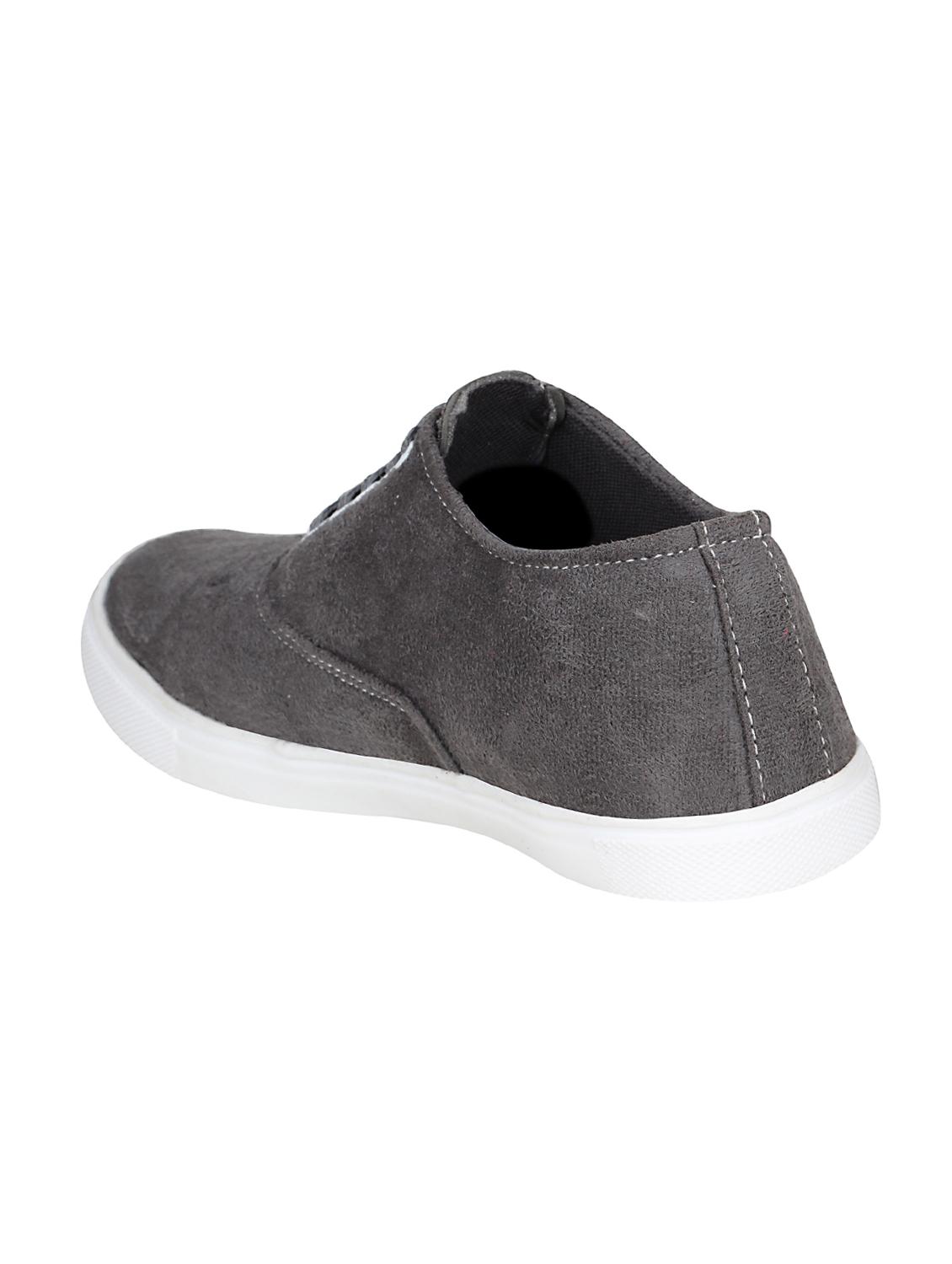 grey Suede lace up sneaker - 15032235 - Zoom Image - 3
