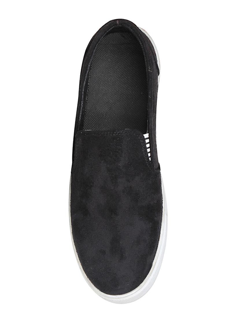 black Suede casual slipon - 15032239 - Zoom Image - 3