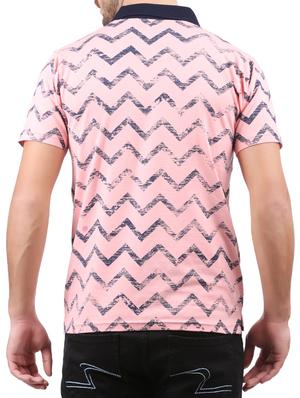 pink cotton all over print tshirt - 15032439 - Standard Image - 3