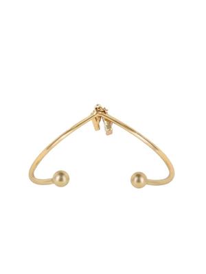 gold metal bracelet - 15033880 - Standard Image - 3