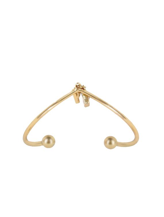 gold metal bracelet - 15033880 - Zoom Image - 3