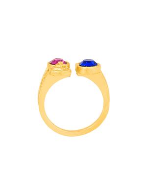 Gold brass hand ring - 15042145 - Standard Image - 3