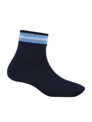 multi colored cotton ankle length sock - 15047171 - Standard Image - 3