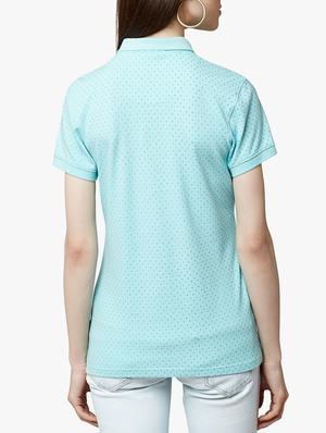 light blue printed tee - 15047231 - Standard Image - 3
