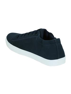 blue canvas lace up sneakers - 15052607 - Standard Image - 3
