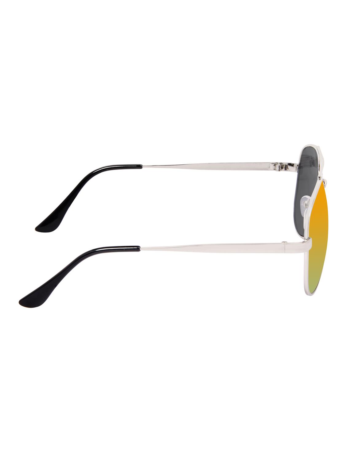 Cardon Yellow Aviator Mirrored & UV Protected Sunglass - 15053929 - Zoom Image - 3