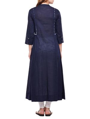 flared embroidered kurta - 15056050 - Standard Image - 3