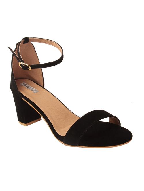 black ankle strap sandal - 15056190 - Standard Image - 1
