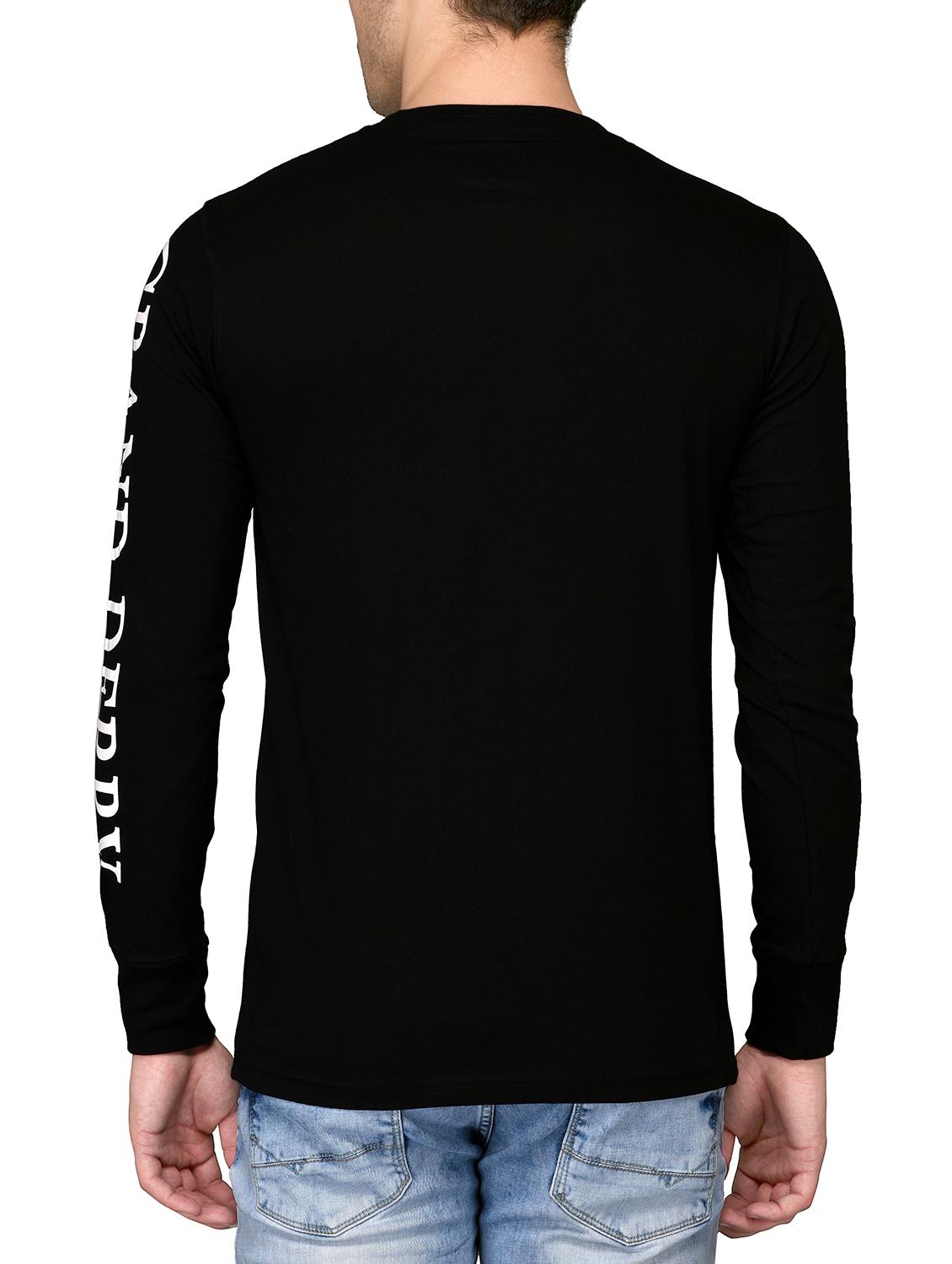 black cotton t-shirt - 15056714 - Zoom Image - 3