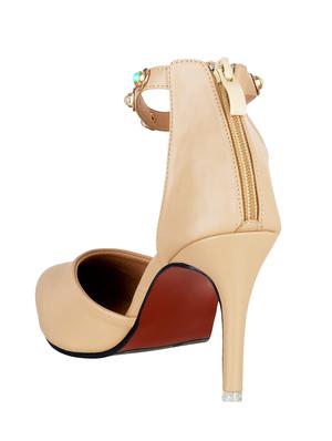 beige ankle strap sandal - 15066406 - Standard Image - 3