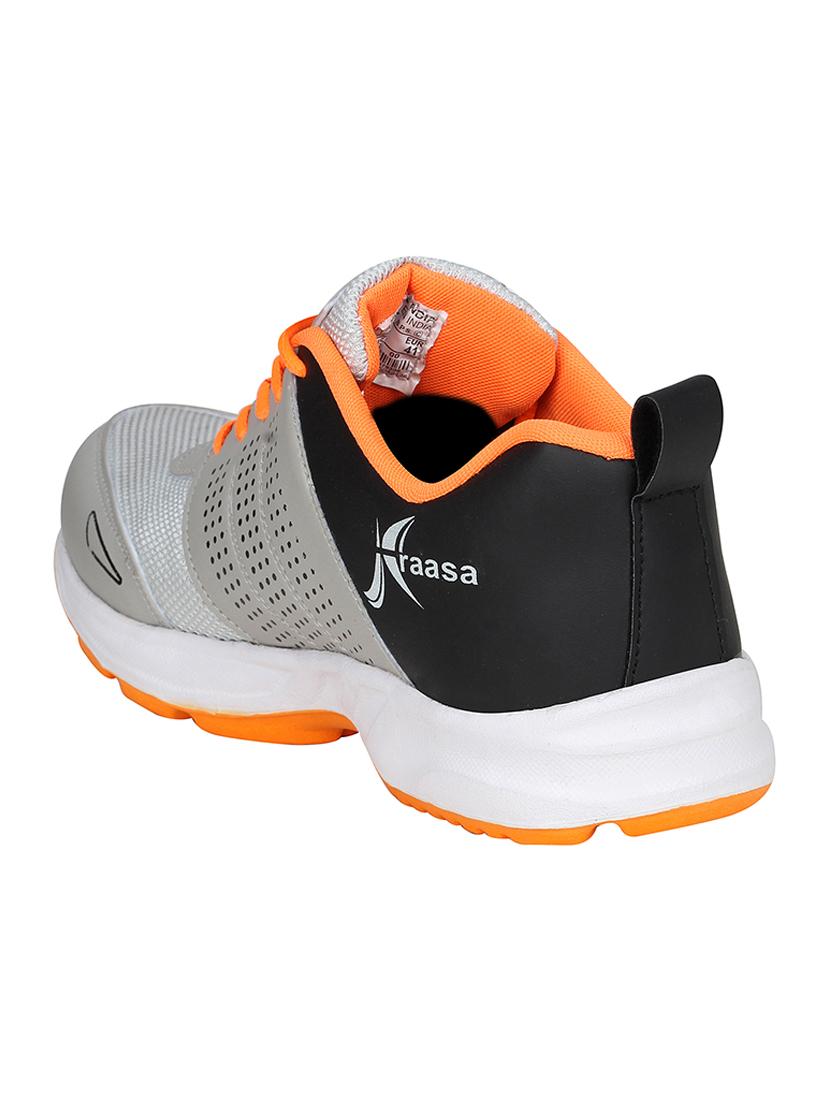 grey mesh lace-up sport shoe - 15066764 - Zoom Image - 3
