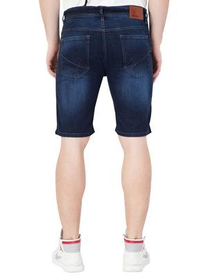 dark blue denim shorts - 15068354 - Standard Image - 3