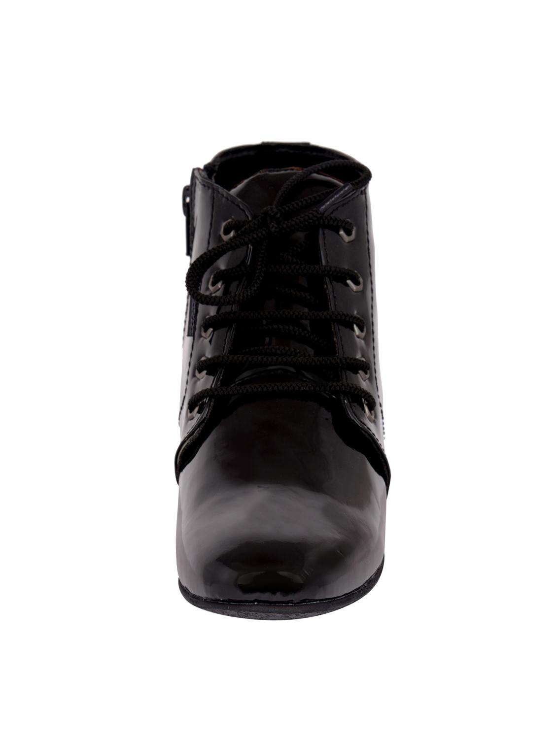 black lace-up ankle boot - 15069141 - Zoom Image - 3