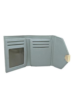 grey leatherette regular purse - 15070464 - Standard Image - 3