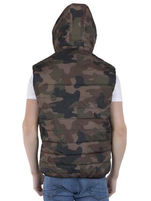 multi colored polyester quilted jacket - 15073094 - Standard Image - 3