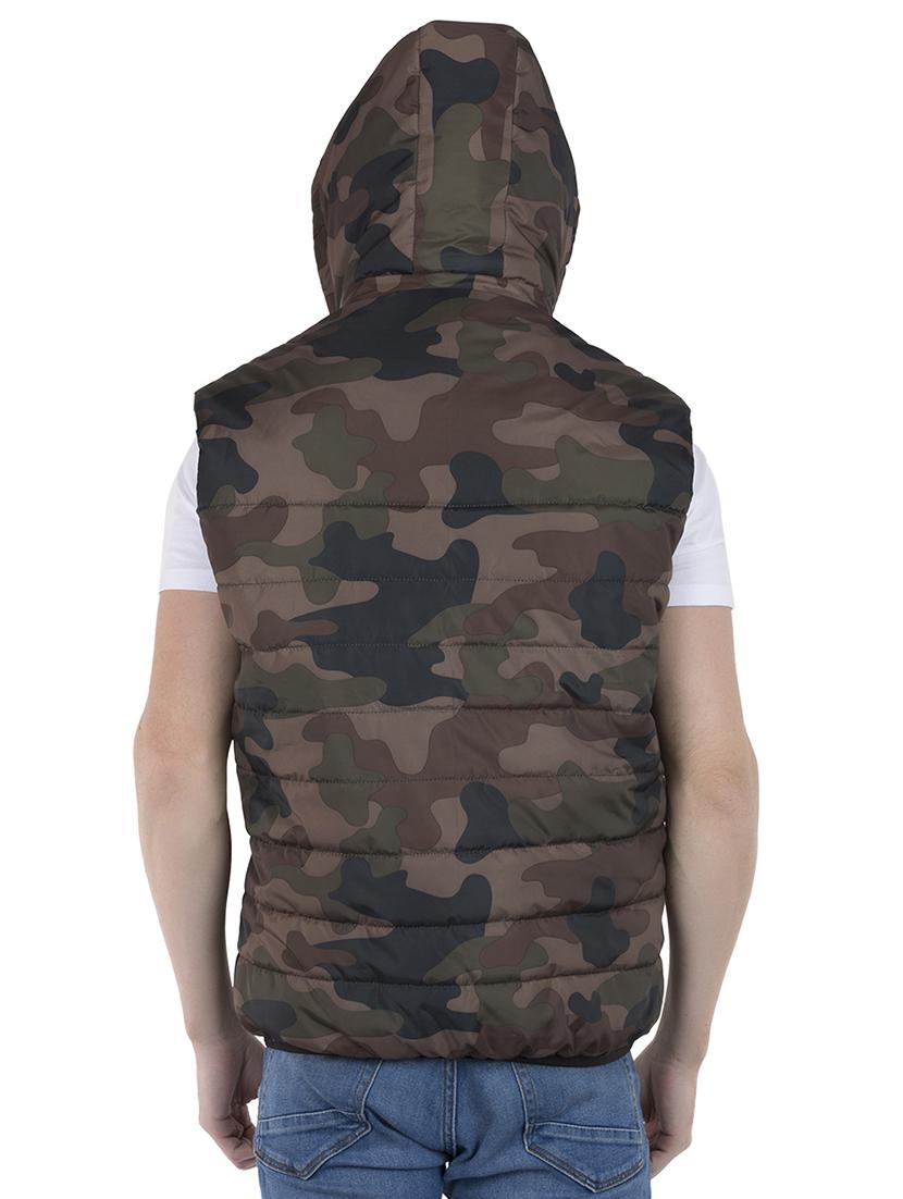 multi colored polyester quilted jacket - 15073094 - Zoom Image - 3