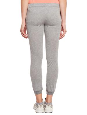 grey cotton track pant - 15076032 - Standard Image - 3