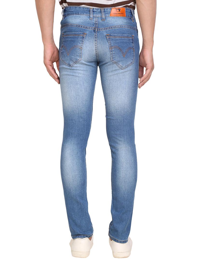 blue denim washed jeans - 15078104 - Zoom Image - 3