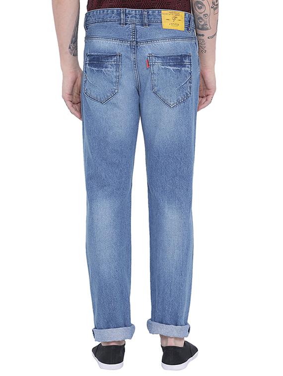 light blue denim washed jeans - 15080087 - Zoom Image - 3