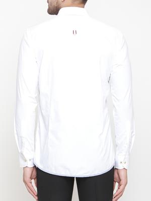 white cotton casual shirt - 15080321 - Standard Image - 3