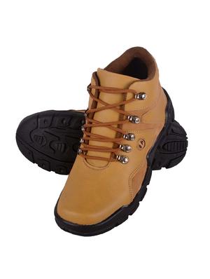 tan synthetic low ankle boots - 15083976 - Standard Image - 3