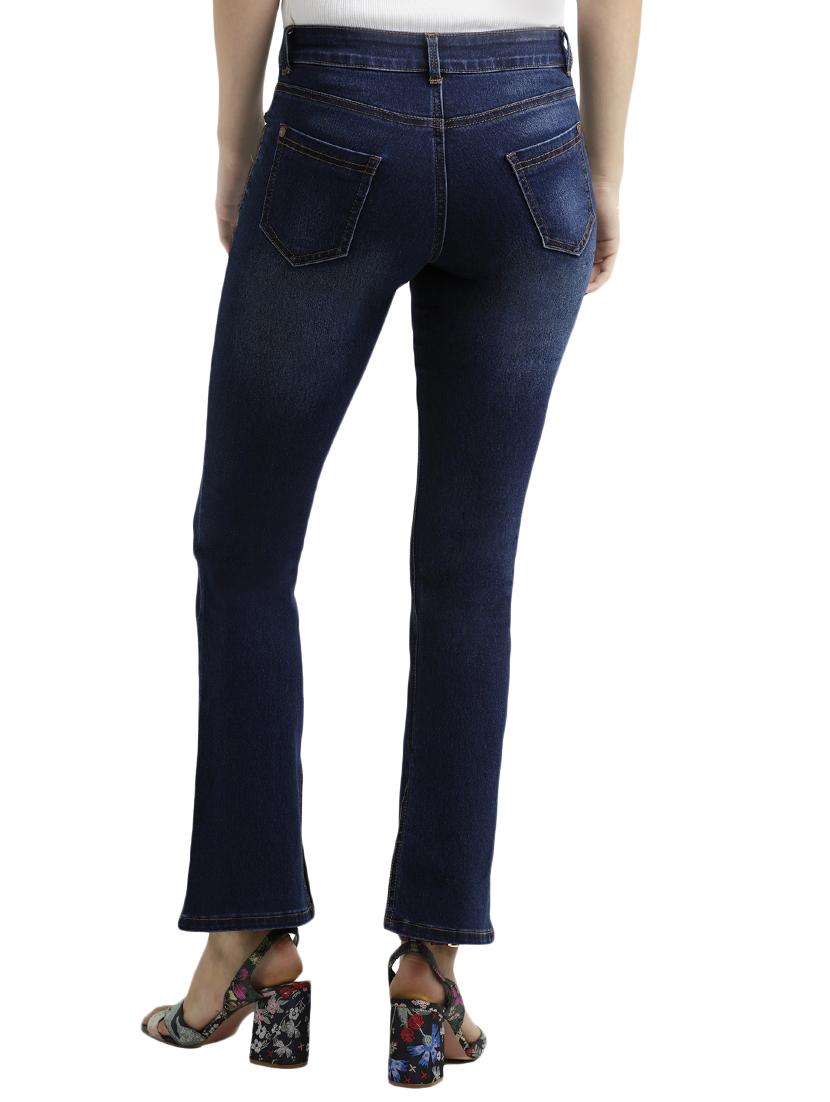 stone washed boot cut jeans - 15085548 - Zoom Image - 3