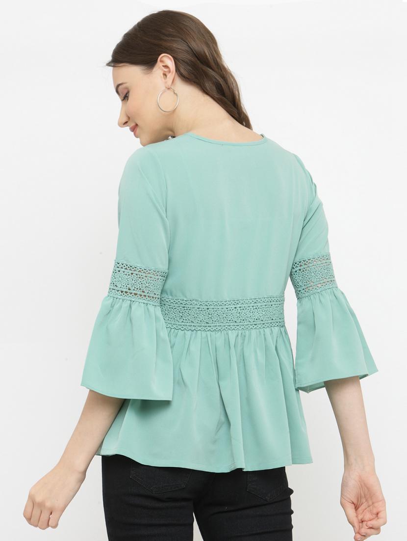 blue solid top - 15093449 - Zoom Image - 3