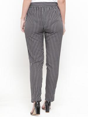black striped trouser - 15093470 - Standard Image - 3