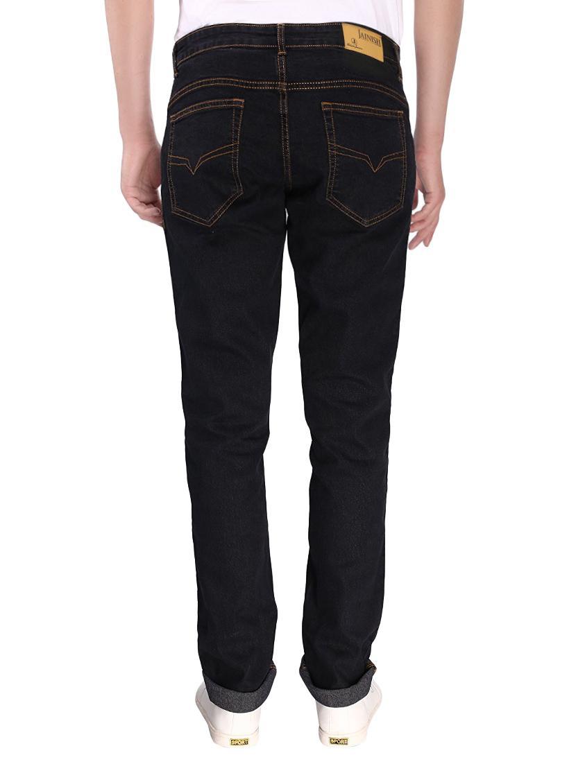 black denim plain jeans - 15097819 - Zoom Image - 3