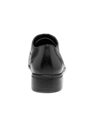 black leather laceup oxfords - 15099082 - Standard Image - 3