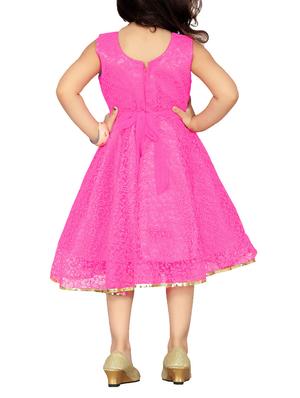 pink net frock - 15099926 - Standard Image - 3