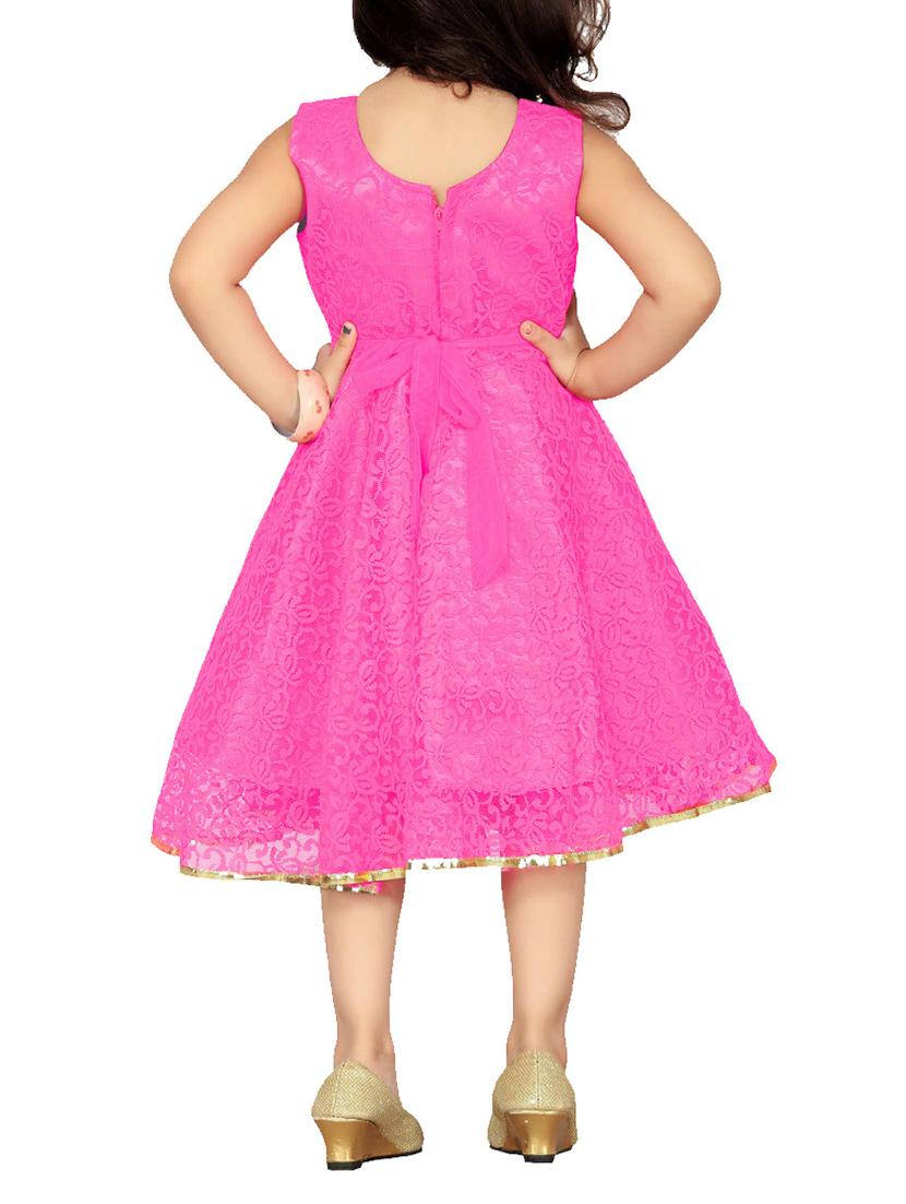 pink net frock - 15099926 - Zoom Image - 3