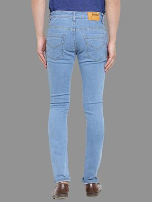 blue denim plain jeans - 15101014 - Standard Image - 3
