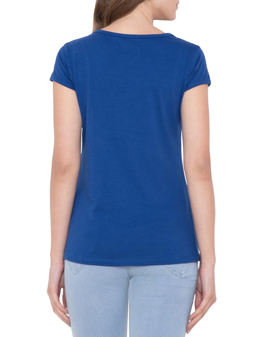 round neck graphic printed tee - 15101183 - Zoom Image - 3
