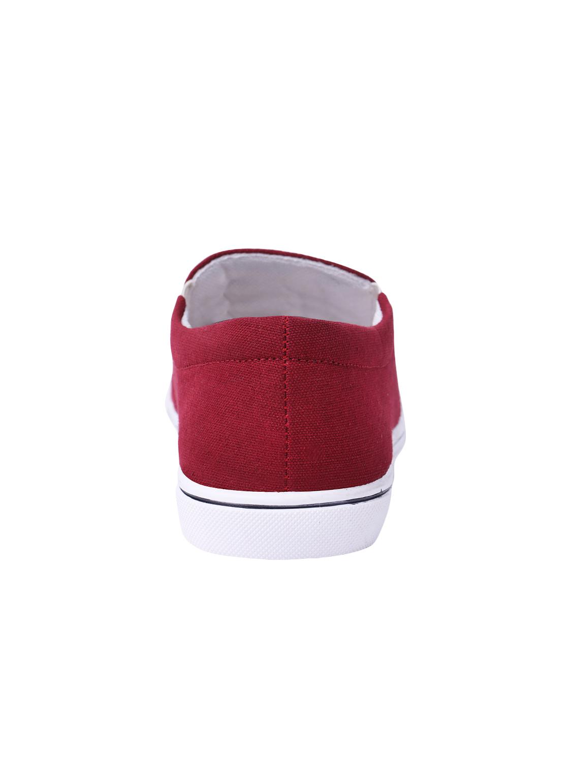 red Canvas casual slipon - 15106599 - Zoom Image - 3