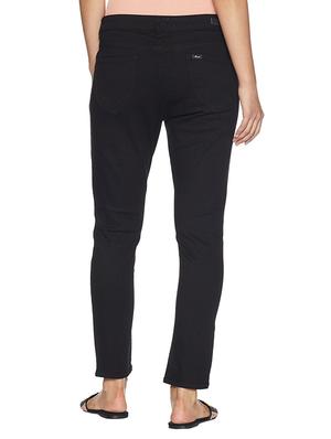 solid black denim jeans - 15107132 - Standard Image - 3