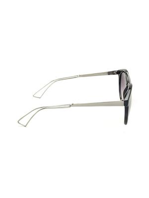 Stacle Mod Fashion Double Bridge Retro Round Sunglasses (ST7380|58|Violet Lens) - 15107787 - Standard Image - 3
