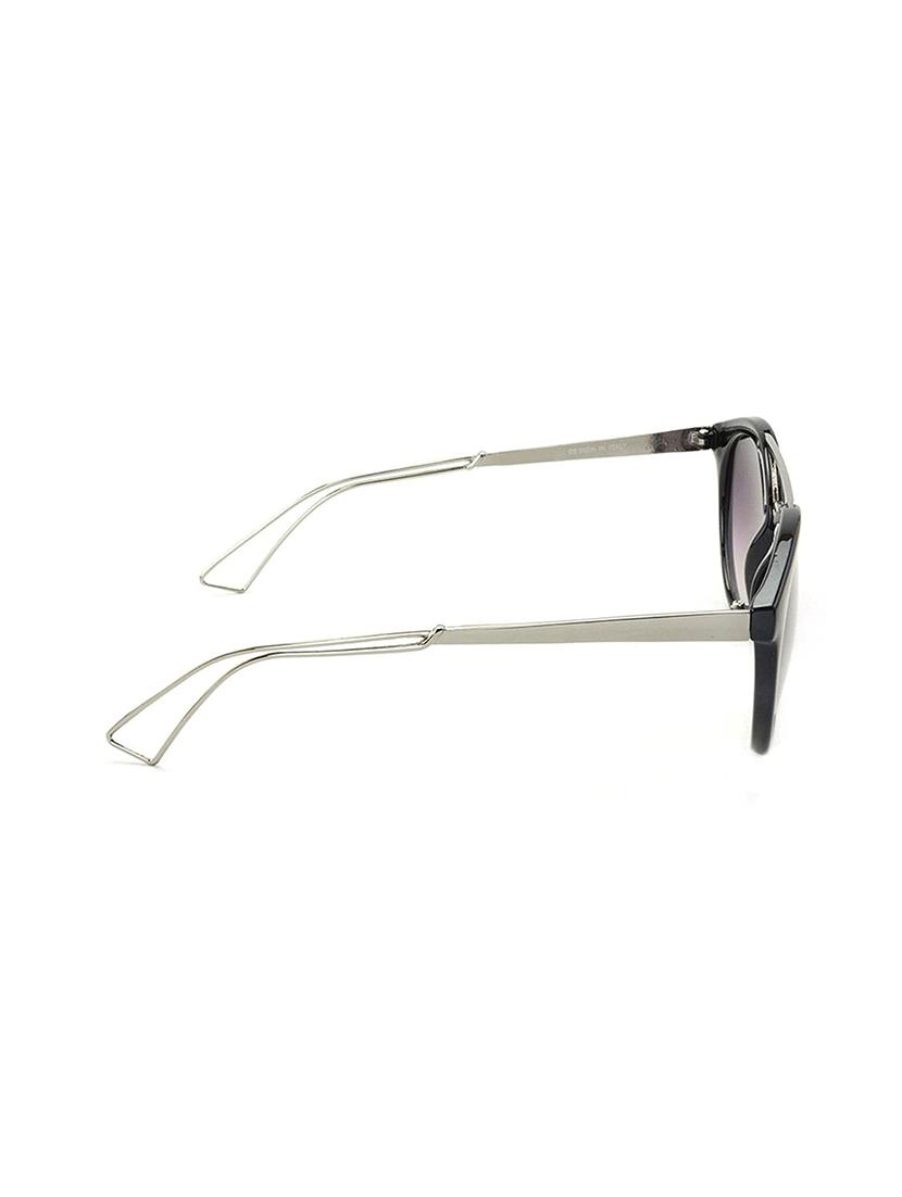 Stacle Mod Fashion Double Bridge Retro Round Sunglasses (ST7380|58|Violet Lens) - 15107787 - Zoom Image - 3