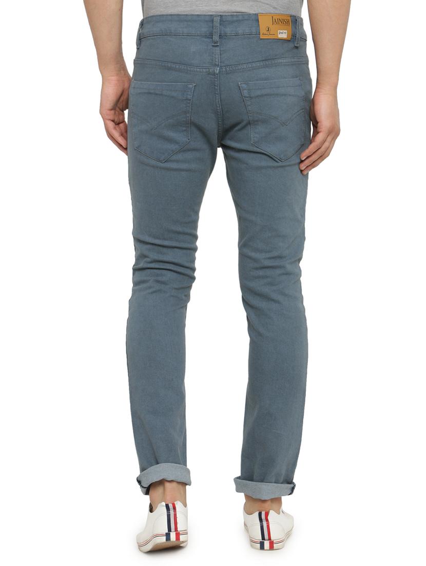 grey denim plain jeans - 15110040 - Zoom Image - 3